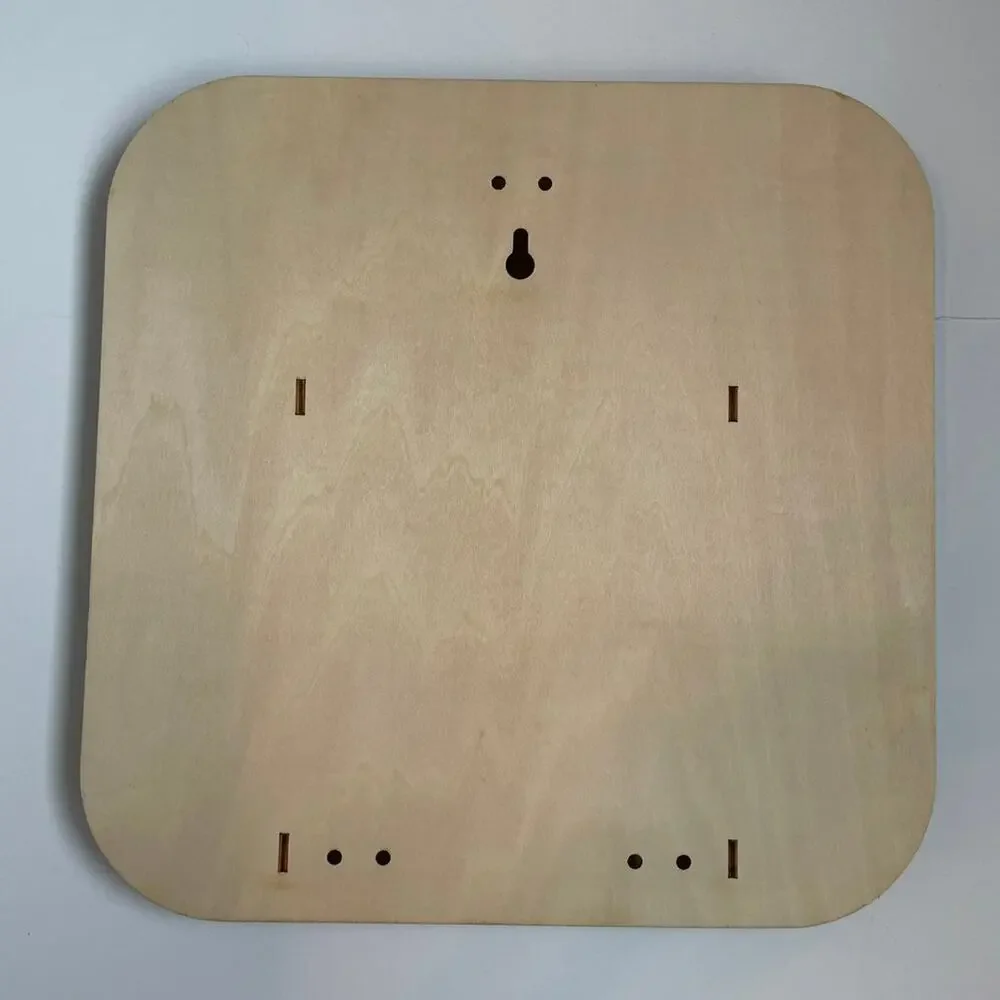 Penguin wooden wall hanging